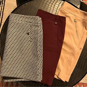 LOFT Camel Business Skirt - SZ 16